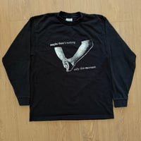 Image 1 of “Maybe There’s Nothing” L/S Tee - Large (Misprint/Test Print) #4