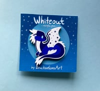 Image 1 of [WoF] Whiteout Acrylic Pin