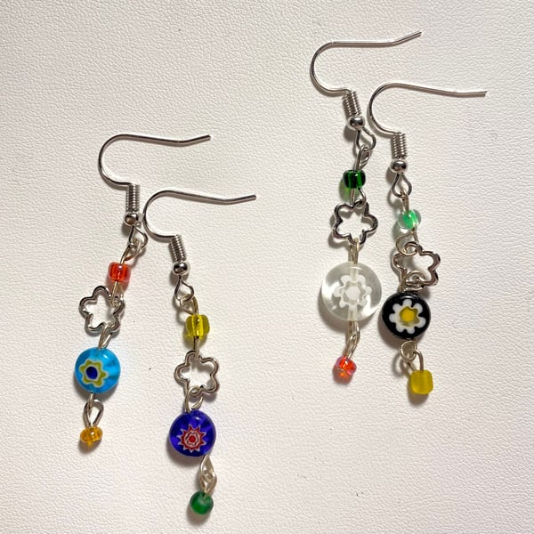 Image of Groovy garden earrings