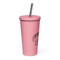 Image 11 of Insulated tumbler with a straw