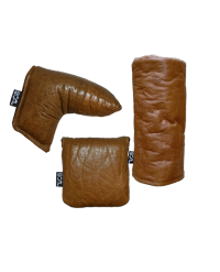 Image 1 of Whiskey Brown Leather Covers