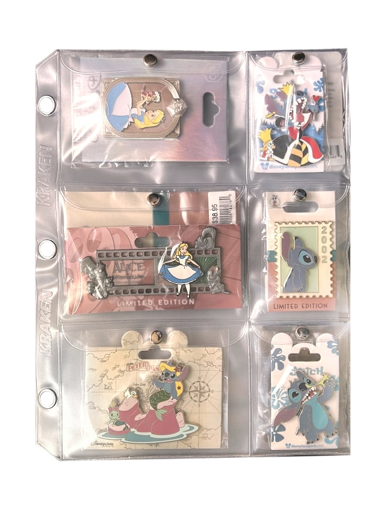 Image of kraken 6 pocket pin sheets style 2
