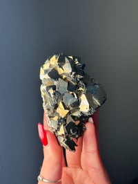 Image 2 of OCTAHEDRAL PYRITE - HUANZALA MINE, PERU G