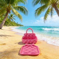 Image 4 of Pillow Dish Top Handle 