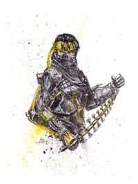 Image 4 of 5-Print Set Mortal Kombat 6x8 Signed Art Print Set 2
