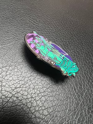 Image of 2” Haunted Mansion “Happy Haunts Materialize”” Enamel Pin