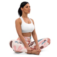 Image 9 of Pink Harvest Yoga Leggings