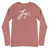 Joy x Peace Unisex Long Sleeve Tee