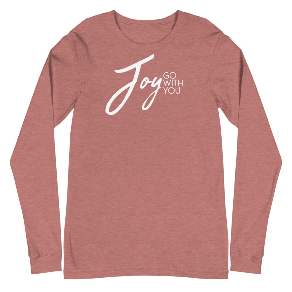 Joy x Peace Unisex Long Sleeve Tee