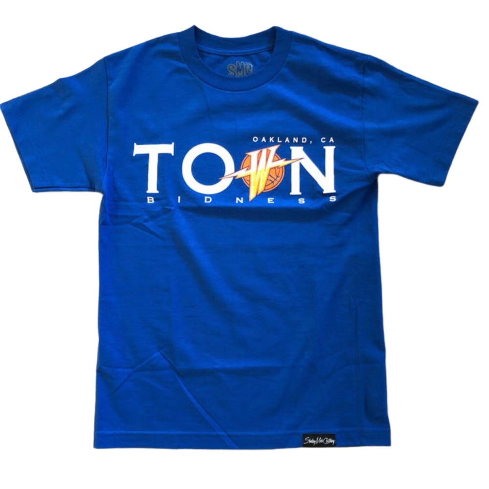 Image of Town Bidness Warriors Edition shirt (BLUE)