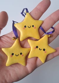 Image 1 of Porcelain star decorations