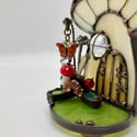 Red Mushie Cottage Candle Holder