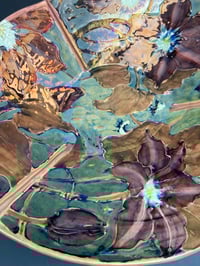 Image 3 of “Clematis” reduction lustre bowl 