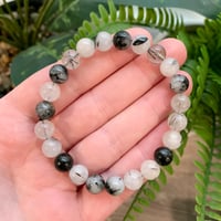 Tourmalinated Quartz Bracelet