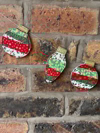 Image 2 of Bauble Garland. Saturday 15th November,1pm-4pm. Bibelot, Leek.
