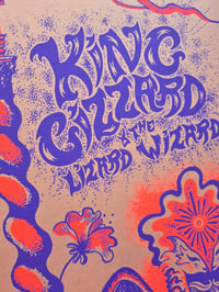 Image 2 of KING GIZZARD AND THE LIZARD WIZARD (Route du rock 2023) screenprint poster