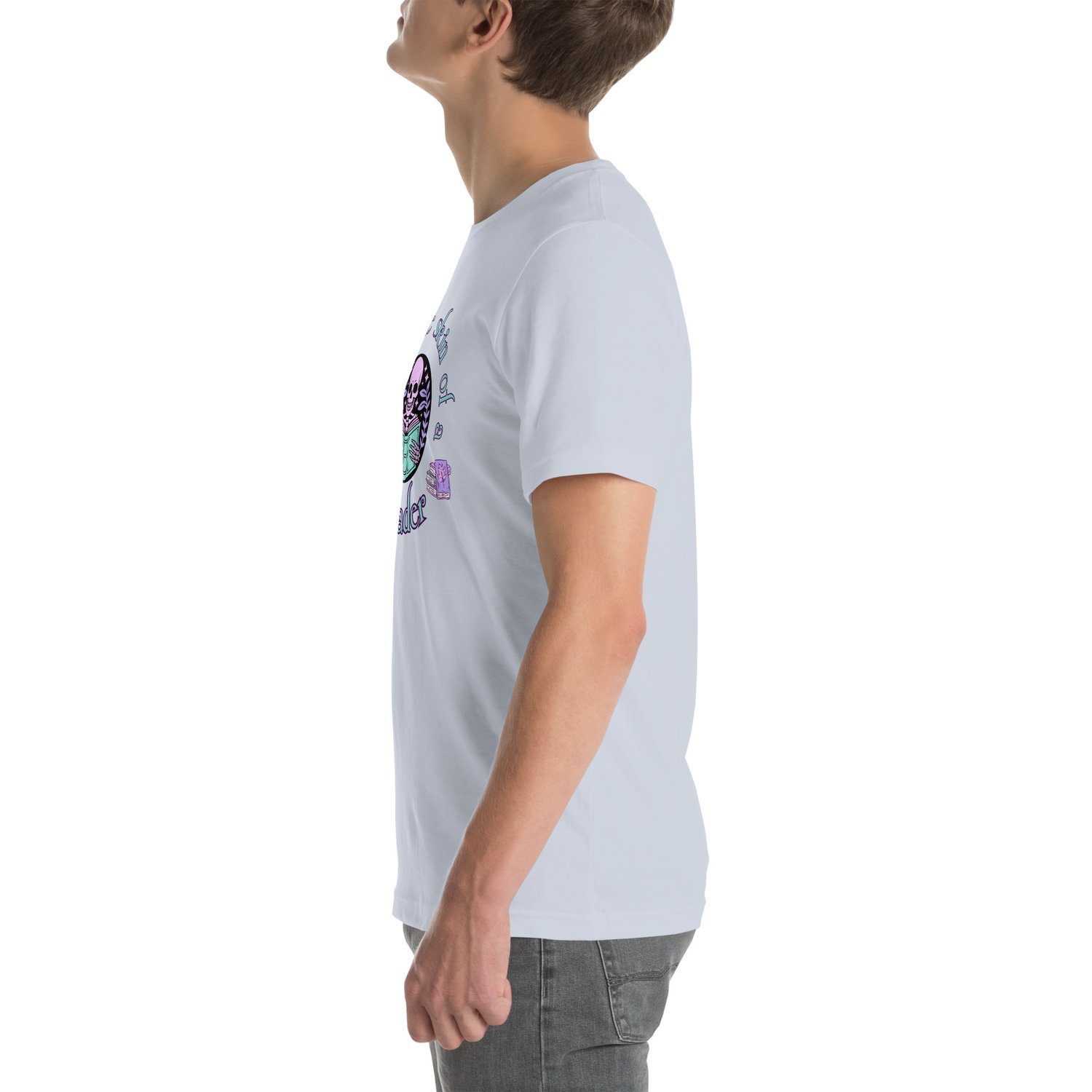 Image of skin of a reader Unisex t-shirt