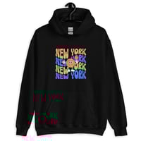 Image 2 of New York Knicks Bubble Print Hoodie