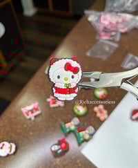 Image 1 of Hello Kitty Christmas croc charms