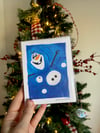 Olaf Frozen Folded Cards