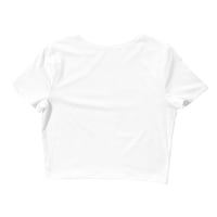 Image 2 of Guillotine White Crop Tee