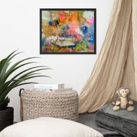 Image 1 of Colorado Waterfall Framed Poster Print