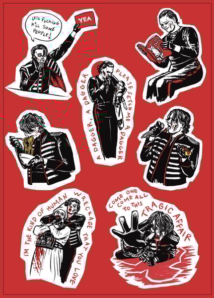 Image of ***PREORDER*** long live sticker sheet