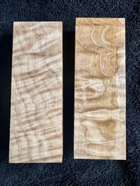 Image 1 of Clear Quilted Maple Knife Block