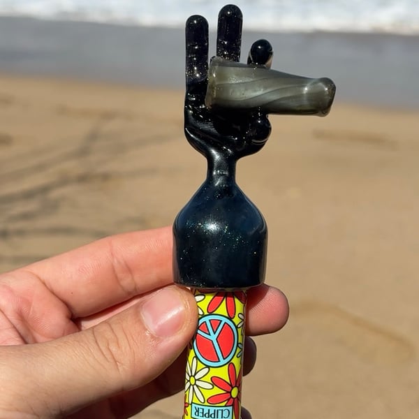 Image of Multi sparkle Lighter Holder GoobDoob