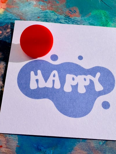 Image of Καρφίτσα Happy Dot