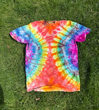 Image of Medium Rainbow Fanfold Tee 