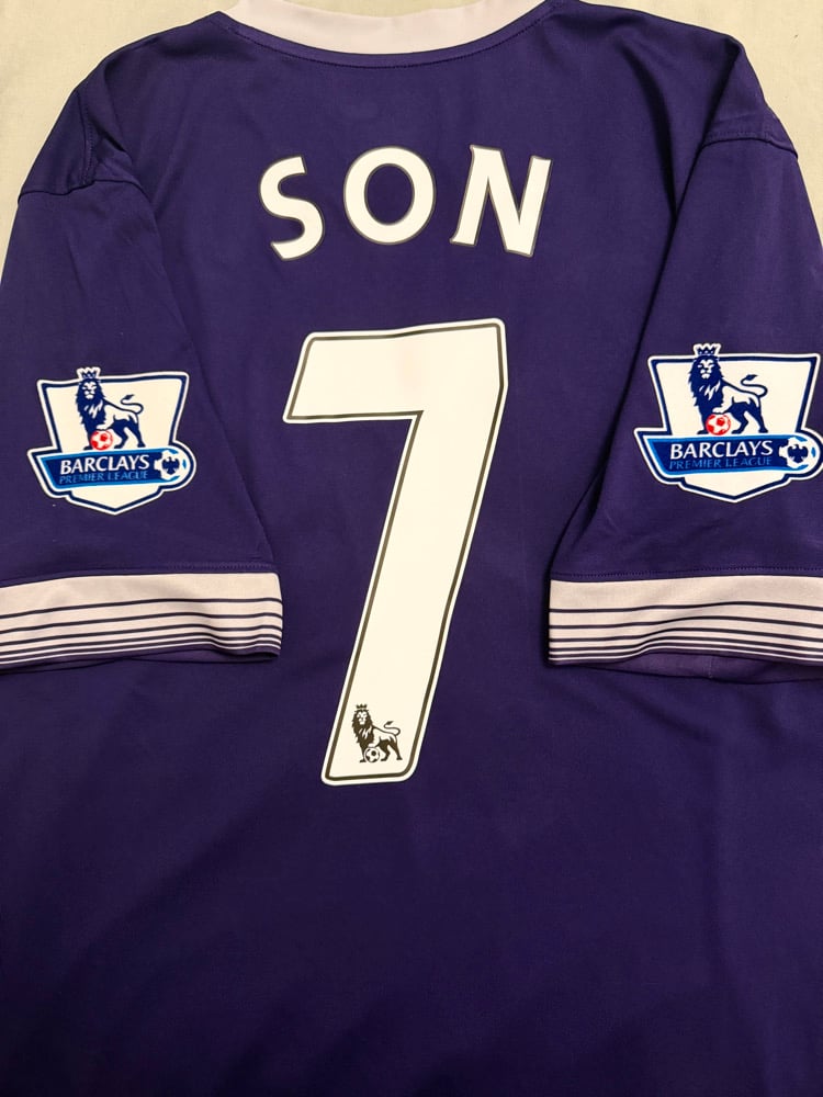 Image of Tottenham Hotspur “SON 7” 2015/16 Third Shirt + patches (L)