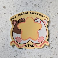 Rats*star sticker