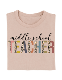 Image 10 of School Title Shirts (Tan)
