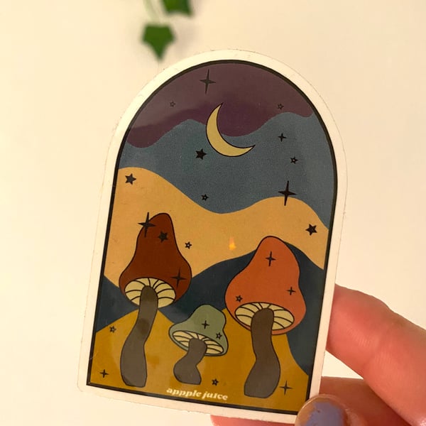 Image of Mushroom Sticker 