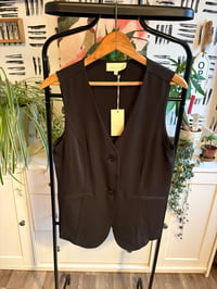 Image 1 of NWT black vest 