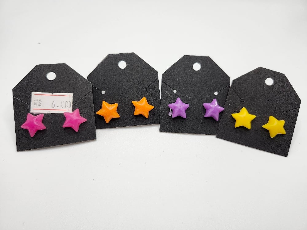Image of Stars Post Earrings 