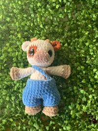 Image 2 of Cow in Overalls 