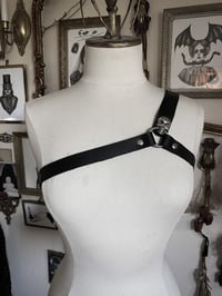 Image 3 of Doorknocker Skull Chest Harness