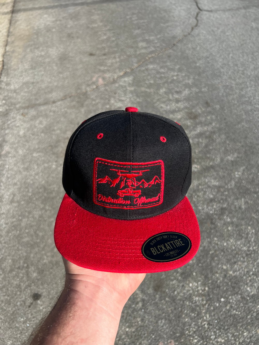 Hat-DN Logo Red/Black