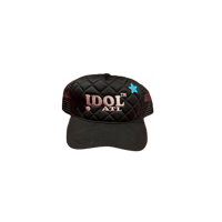 Quilted Logo Trucker v.1 (Light Pink) 