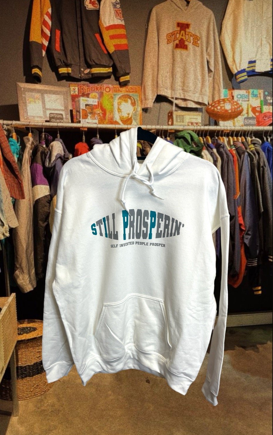 Still Prosperin’ Crew Hoodies/Necks
