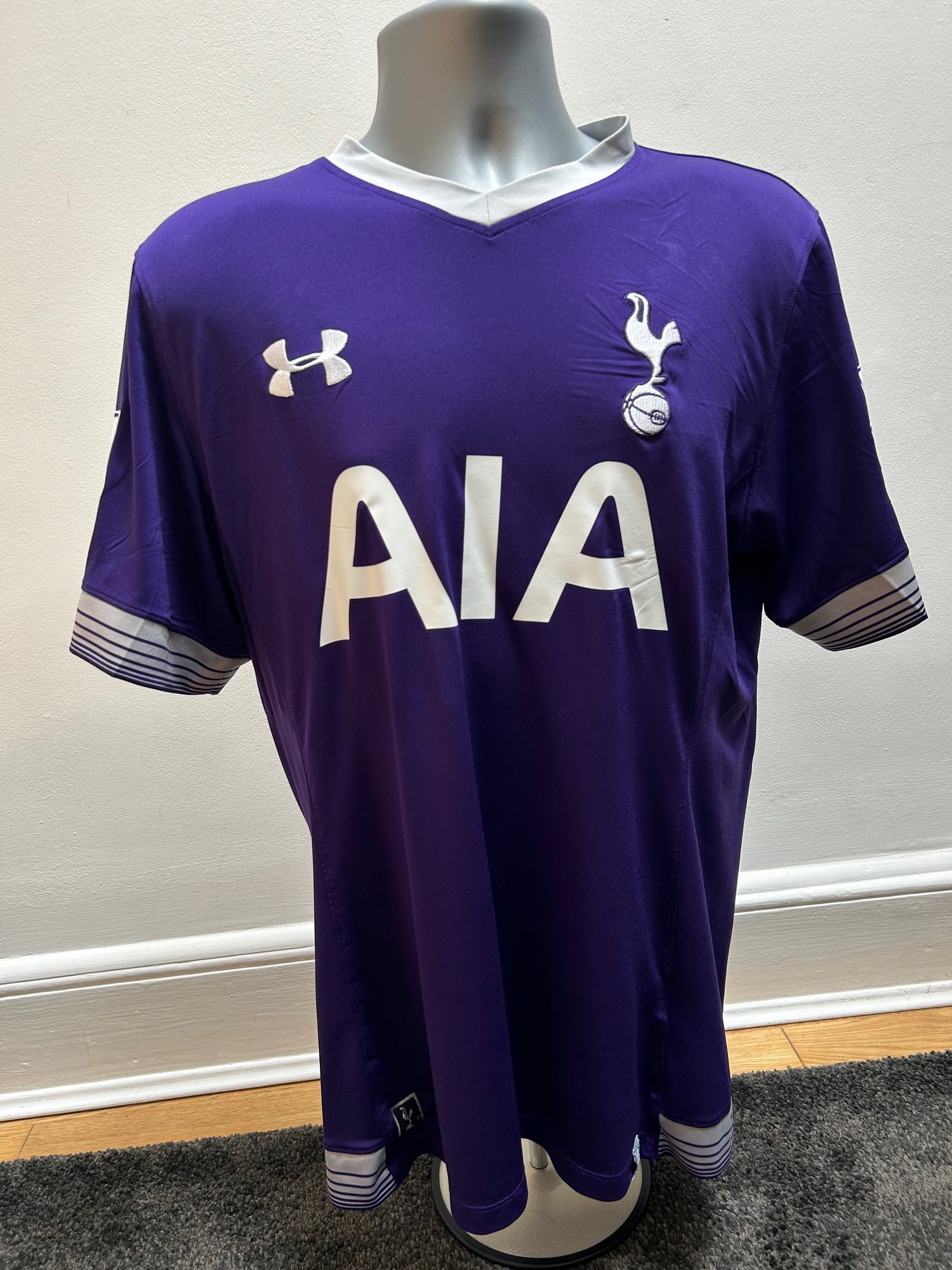 Image of Tottenham Hotspur “ALLI 20” 2015/16 Third Shirt + PL patches (L)