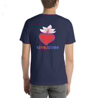Image 4 of Revolution LOVE, Mexican Love Hearth, Unisex t-shirt