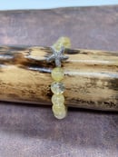 Image 2 of 8mm Citrine Bracelet with Star Fish Accent 