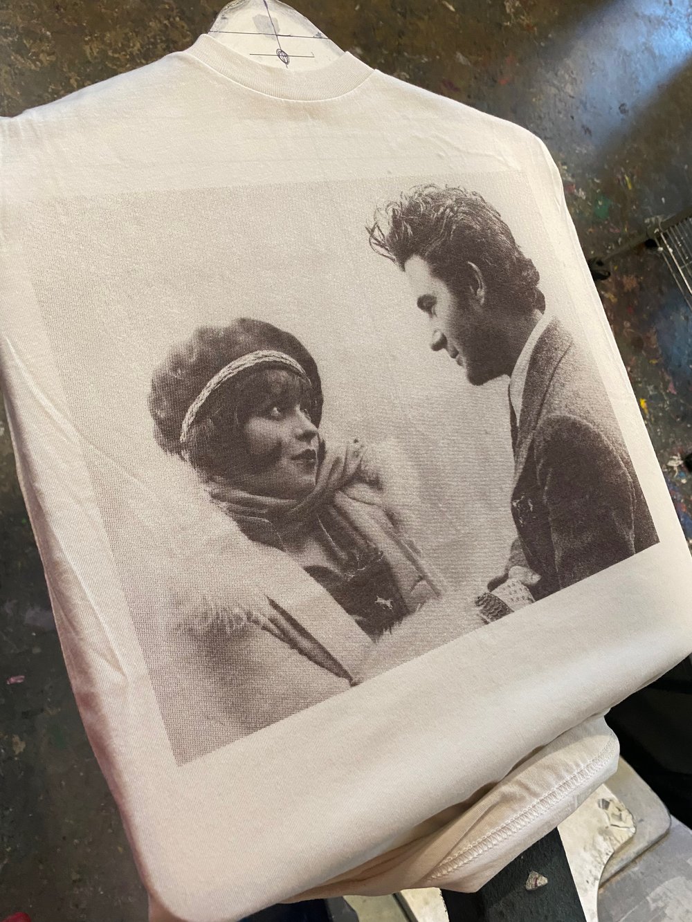 Image of Clara Bow & Gilbert Roland t-shirt