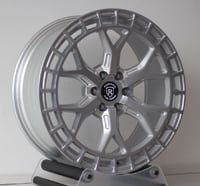 Image 2 of 20" RTT ALLOY WHEELS FITS NEW TRANSIT + T7 6X120 SILVER