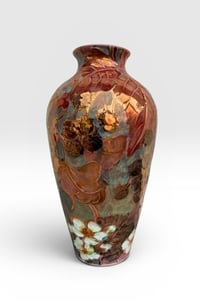 Image 2 of “Blackberry” reduction lustre vase - 1