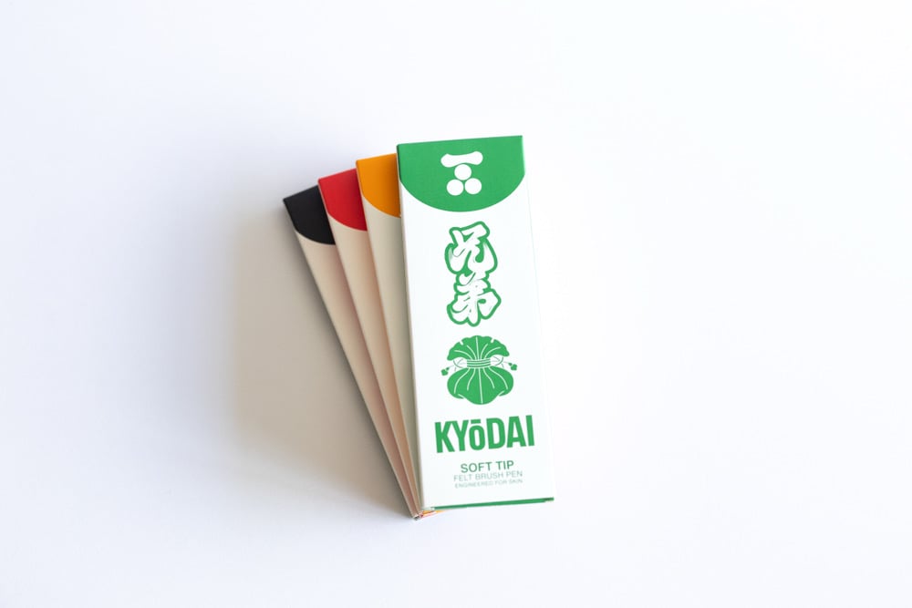 Image of Kyodai Soft tip pens
