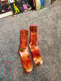 Image 3 of “pheonix flame” cotton socks